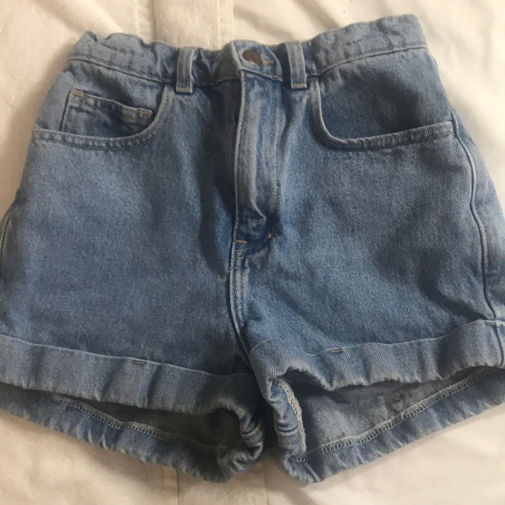 American Apparel High Waisted Shorts